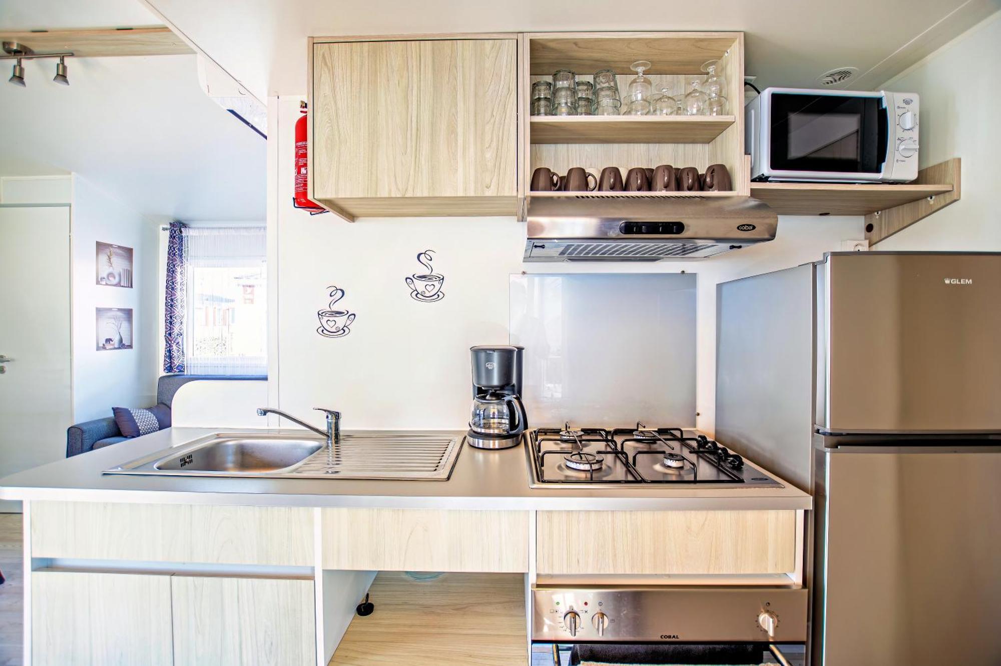 Mobil Home Valras Plage Bagian luar foto