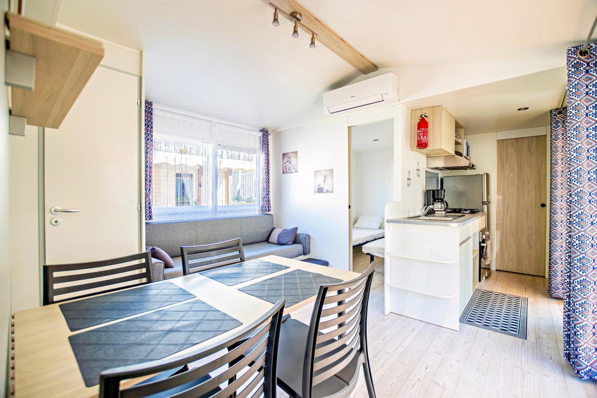 Mobil Home Valras Plage Bagian luar foto