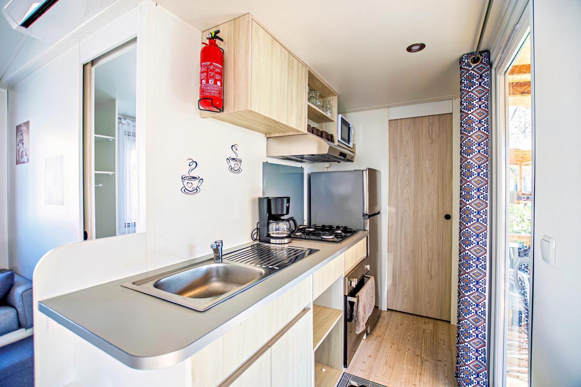 Mobil Home Valras Plage Bagian luar foto