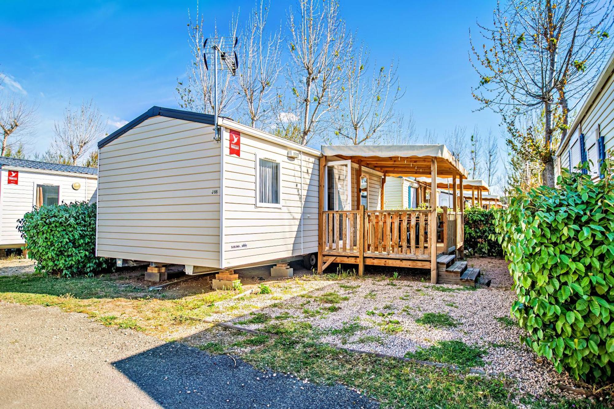 Mobil Home Valras Plage Bagian luar foto